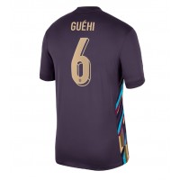 Camiseta Inglaterra Marc Guehi #6 Segunda Equipación Replica Eurocopa 2024 mangas cortas